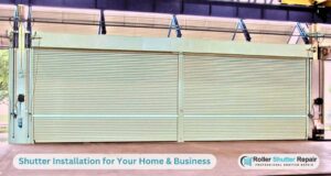 Shutter Installation (Off white)