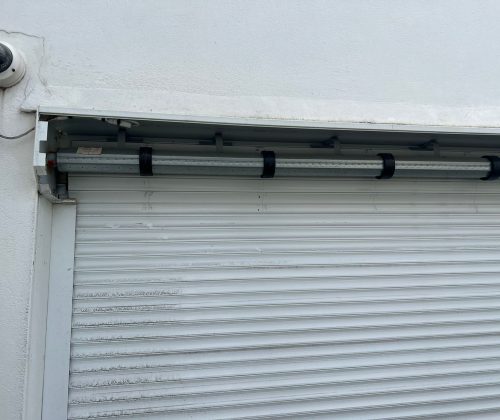 Roller Shutter With CCTV